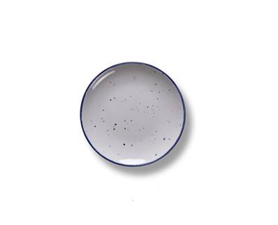 Plato llano 17 cm Dots Nube