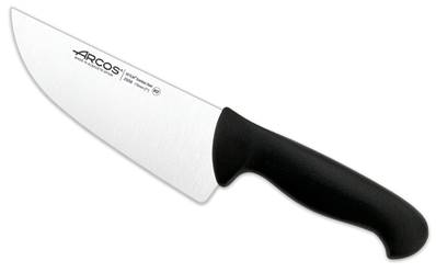 Cuchillo Carnicero Ancho Negro 170mm 295825