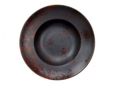 Plato Pasta Oxidum Red 26 cm