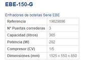 Enfriador Botellas EBE-150-G 3P EDENOX
